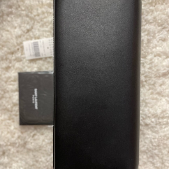 SAINT LAURENT BLACK EMBELLISHED ' CLUTCH - Picture 3 of 11